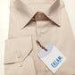 EKLAM men's shirt with spread collar, sand colour