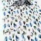 Men's shirt with spread collar leaf print EKLAM TECH - NEW