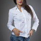 Camicia donna EKLAM cotone stampa apine