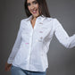 Camicia donna EKLAM cotone stampa apine