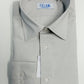 Camicia uomo EKLAM colletto francese grigio perla