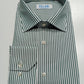 Camicia uomo riga-bacchetta EKLAM con colletto francese