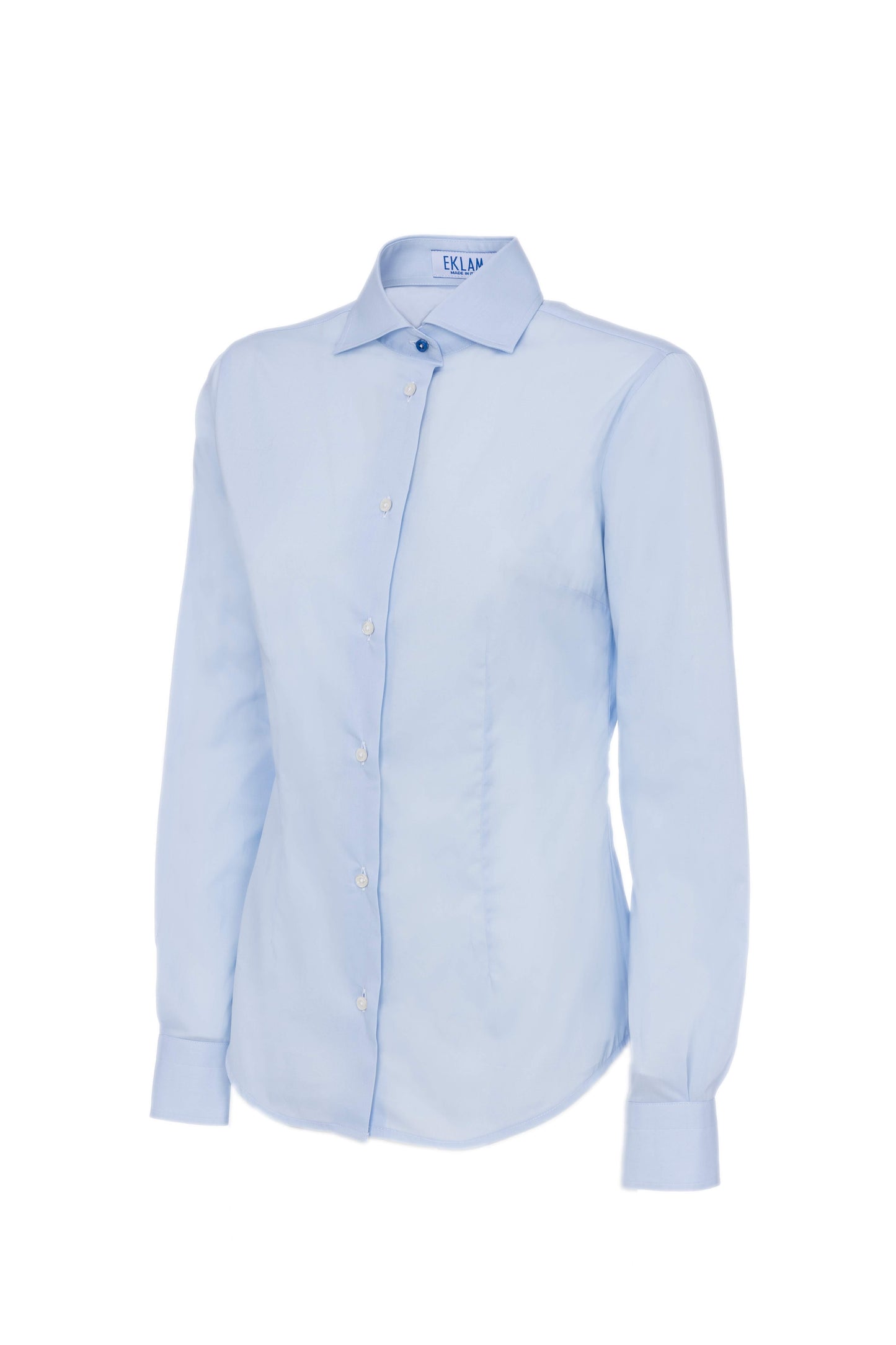 Women's sleeve blouse light blue